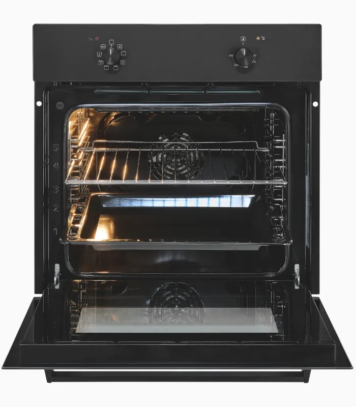 EXQUISIT EBE367-U-120 four encastrable noir mat