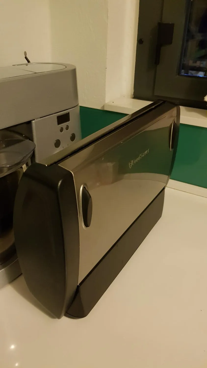 FoodSaver V2860-I machine sous vide avec sacs, argent et noir