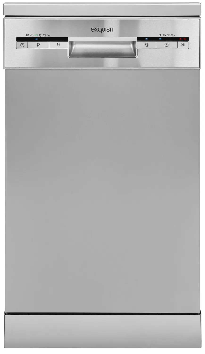 EXQUISIT GSP9109-030E lave-vaisselle pose libre argent