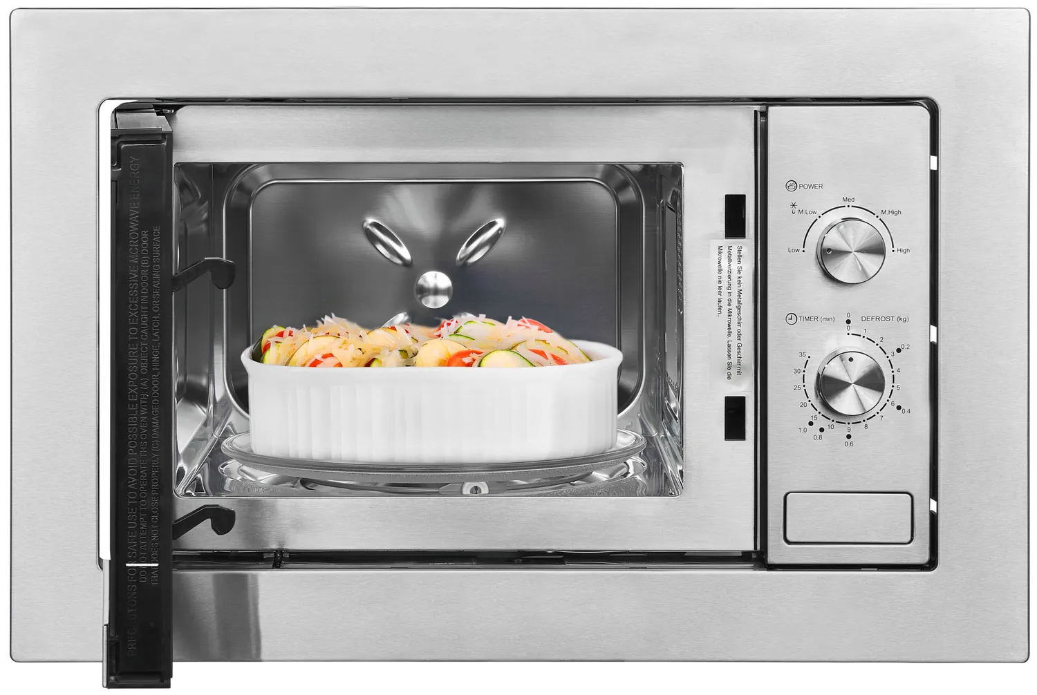 EXQUISIT EMW10-020 micro-ondes encastrable inox