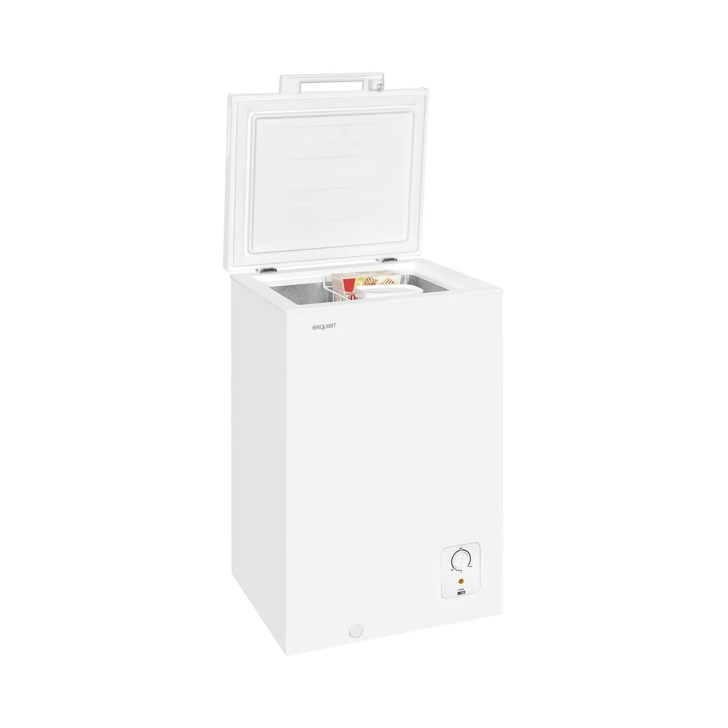 EXQUISIT GT5100-010E congélateur coffre blanc